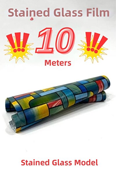 Renkli Duvarlar 45 см x 10 метра 1 ролка самозалепваща се цветна фолио хартия...