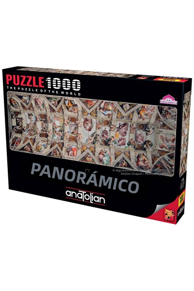 Anatolian Puzzle 1000 Piece Jigsaw Puzzle - Sistine Chapel 1195