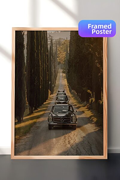 Zestia Tablou de perete cu ramă din lemn, decor clasic pentru sufragerie, cu ...