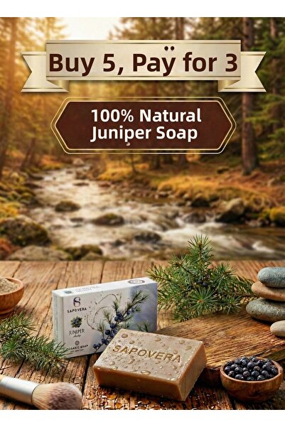 Sapovera Natural Juniper Soap