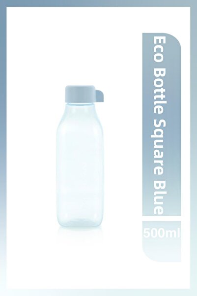 Tupperware Eco Bottle Square 500 Ml Blue