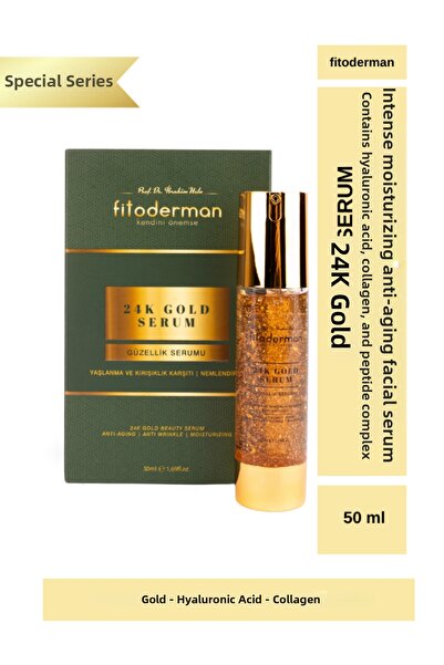 Fitoderman 24K Gold Anti-Wrinkle Moisturizing Repairing Regenerating Gold Serum