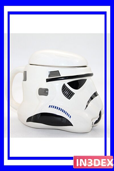 İN3DEX Stormtrooper Design Porcelain Mug 11X17 cm