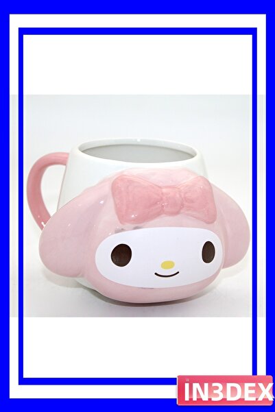 İN3DEX Cute Character Printed Porcelain Cup 9X13 cm
