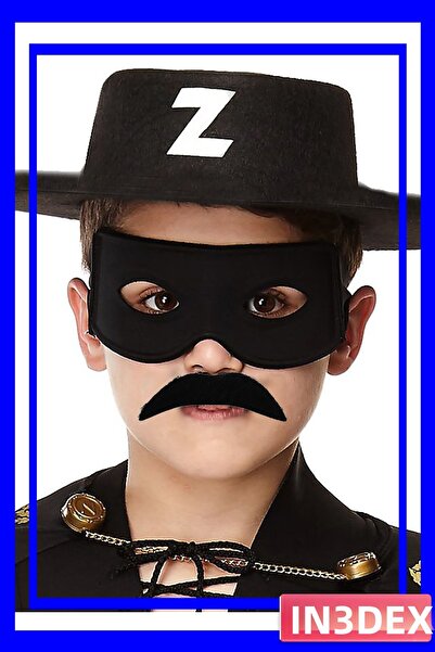 İN3DEX Fabric and Felt Party Mask Set for Kids