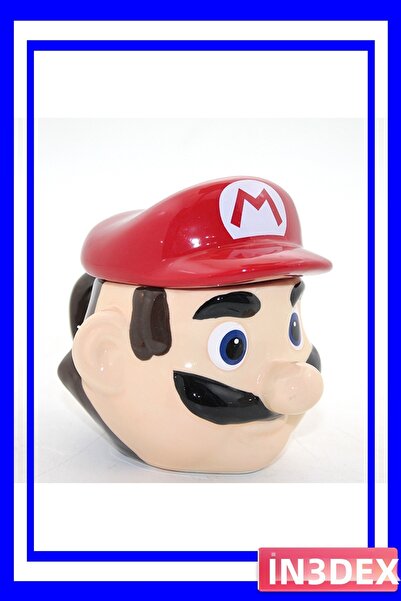 İN3DEX Nostalgic Game Themed Porcelain Cup 12X10 cm