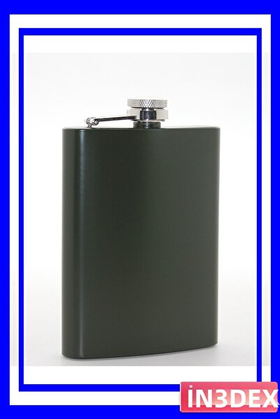 İN3DEX قارورة ماء متينة من الفولاذ المقاوم للصدأ بسعة 240 مل