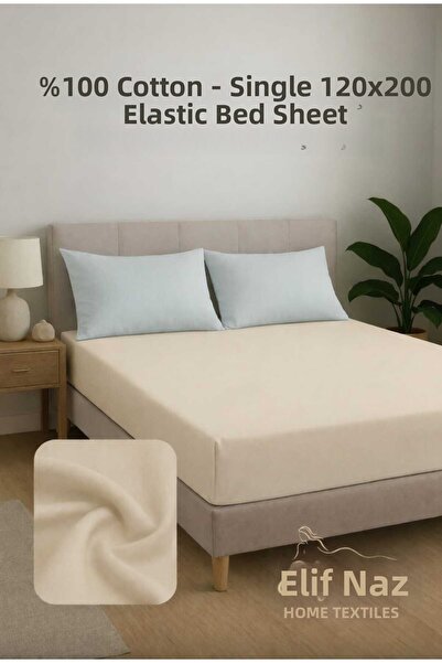 Elifnaz home tekstil ملاءة سرير مقاس 120x200