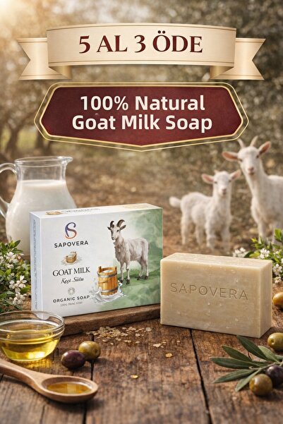 Sapovera Natural Goat Milk Soap