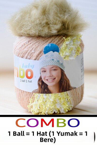 Diva İplik Combo 09 - (Outlet) - Export Surplus Pom-Pom Gift Beanie Cap (1 Ba...