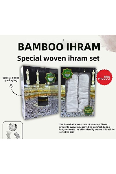 zenvita Lux Bamboo Ihram 100% Bamboo Ihram - Ihram Soap with Gift