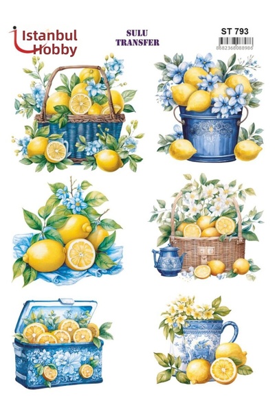 İstanbul Hobi Water Transfer Paper 25X35Cm St-793