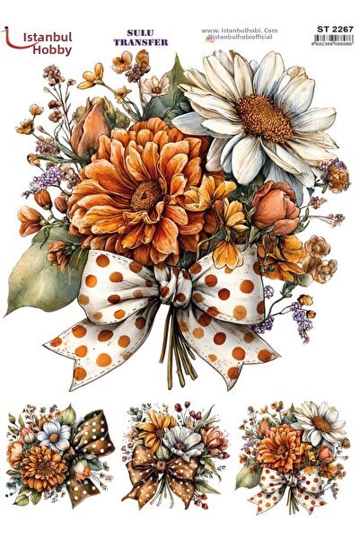 İstanbul Hobi Water Transfer Paper 25X35Cm St-2267