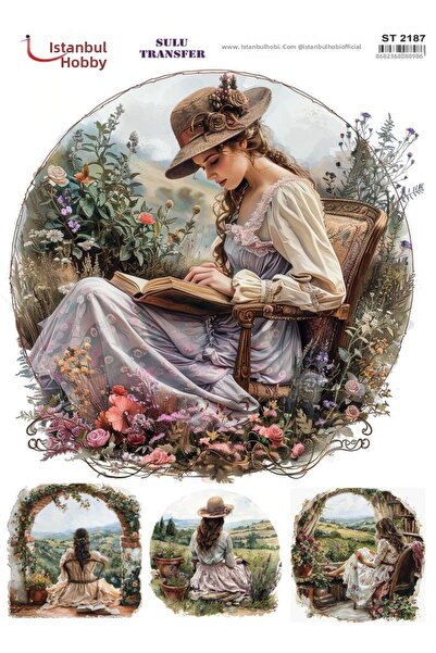 İstanbul Hobi Water Transfer Paper 25X35Cm St-2187