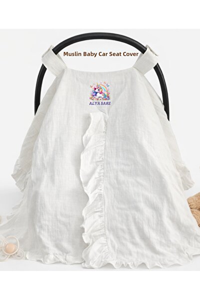 lupi غطاء عربة الأطفال من الموسلين