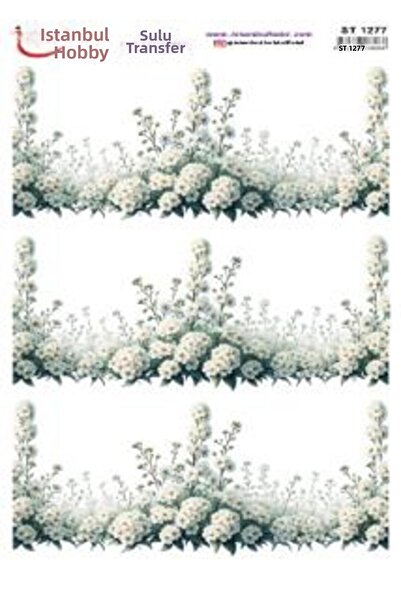 İstanbul Hobi Water Transfer Paper 25X35Cm St-1277