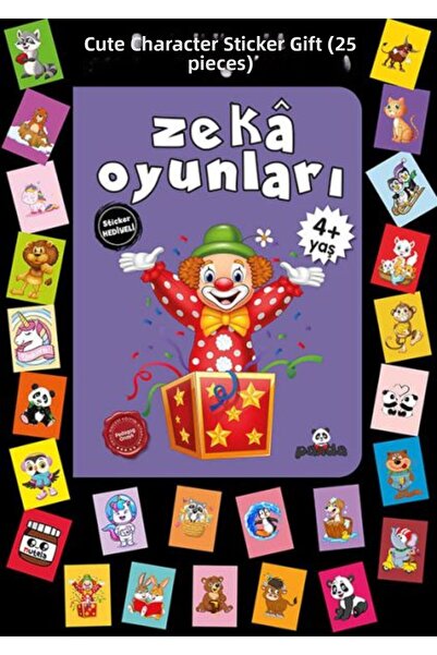 Marvel 4+ Age Brain Games with Stickers