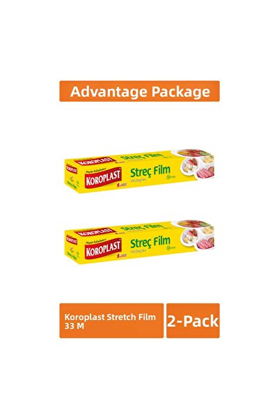 Koroplast Stretch Film 33 m X 2 Rolls 4 Pcs