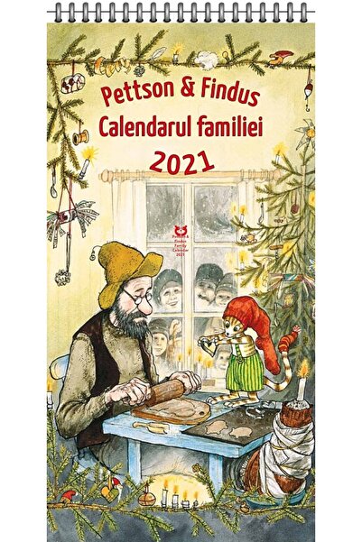 Editura Pandora M Pettson & Findus: Calendarul familiei 2021 - Sven Nordqvist