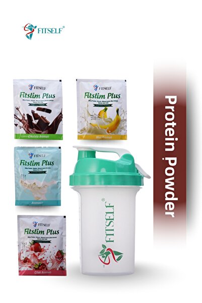 Fitself Fitslim Protein Powder (4 Pcs + Shaker)