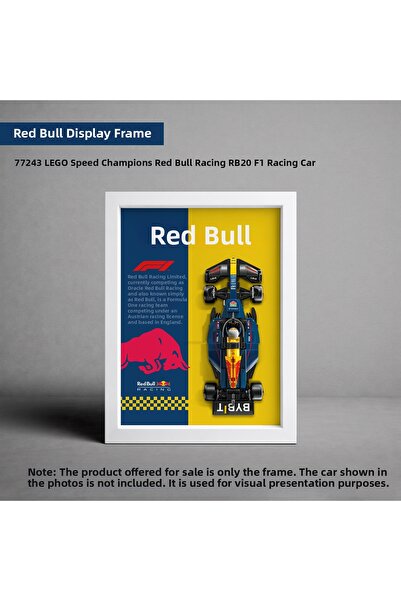 HOMEPACK Red Bull F1 Lego Exhibition Frame, Exhibition Board, Speed Champions...