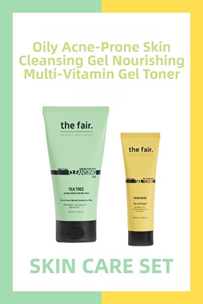 the fair. Fair - جل تنظيف البشرة لحب الشباب الدهني 100 مل ومنشط مغذي متعدد ال...