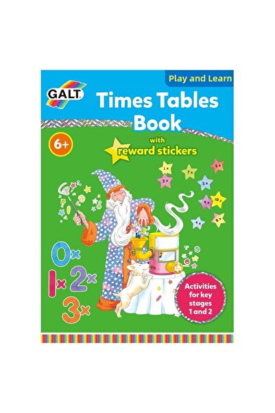 Galt Carte cu activiti a abtibilduri - Tabla inmultirii