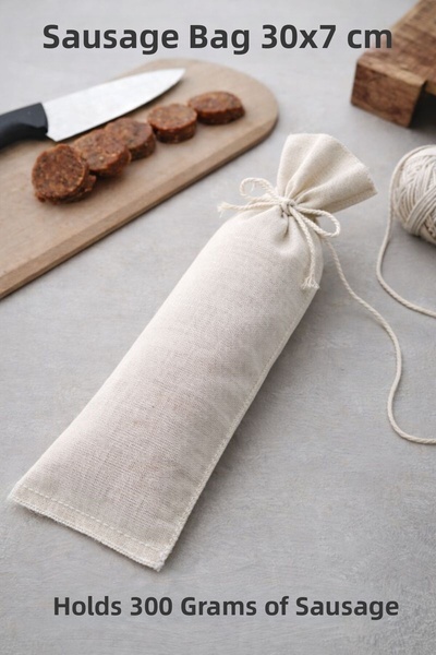 Bezza 10 Pieces of Sausage Pouches, Cloth Sausage Pouches