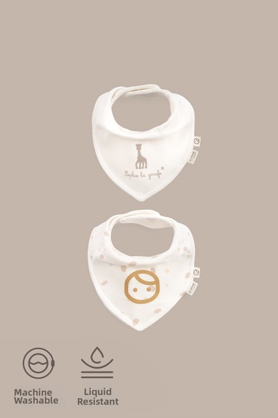 Little Gusto مجموعة صوفي لا جيرافي من قطعتين من الشالات المقاومة للسوائل لحدي...