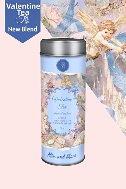 Mim and More Valentine Tea - Hibiscus Tea with Blueberries 2026 Limited Editi...