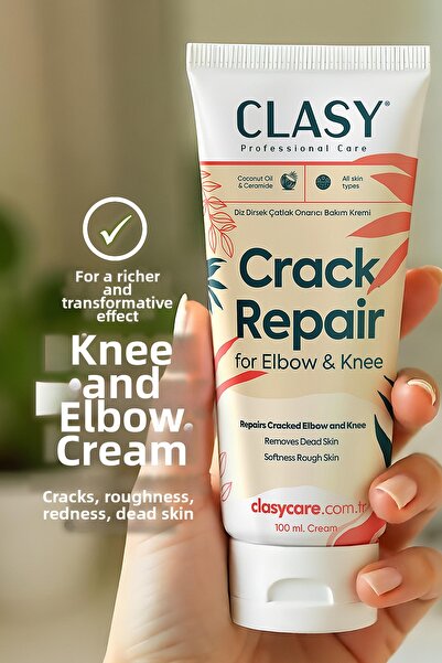 Clasy Care Hand, Knee and Elbow Care Cream - Against Chapped, Dry, Darkened H...