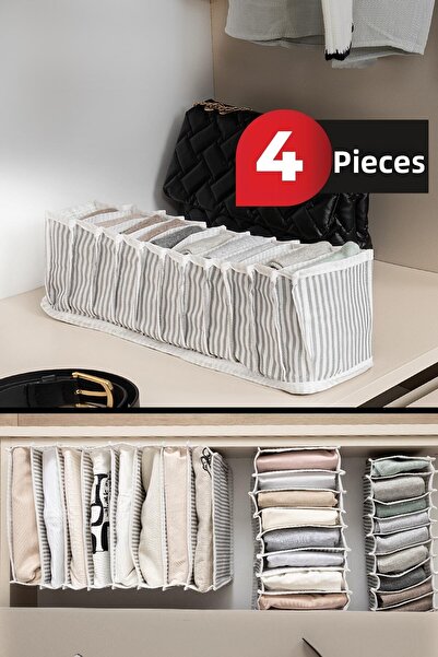 ALAS Accordion Organizer S Small 11X41X12 cm 6 Pieces