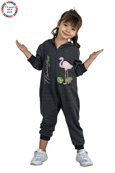 BİGÜMEX Salopetă pentru copii cu fermoar și glugă