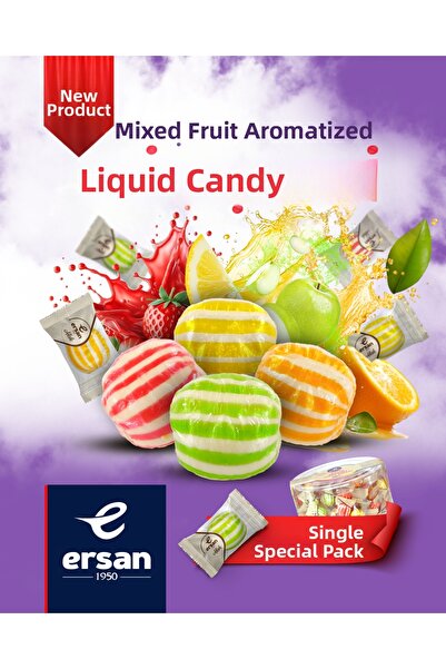 Ersan Mix Fruit Flavoured Rock Candy Acetate - 500 Gr