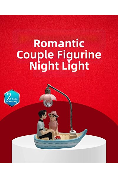 Epilons ضوء ليلي مزخرف على شكل زوجين رومانسيين لعيد الحب