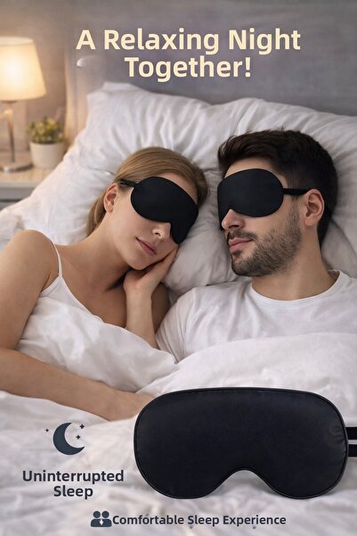 poswicon Sleeping Eye Patch for Travel and Daily Use – Lightweight, Elastic B...