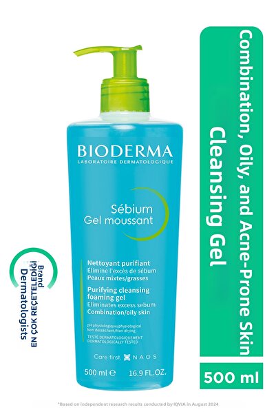 Bioderma Себиум пенлив гел 500 мл