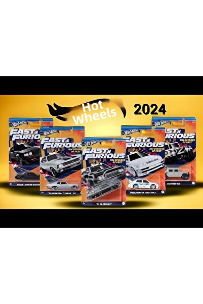 HOT WHEELS - 1:64 - سلسلة سريع وغاضب - عقود من السرعة 2024