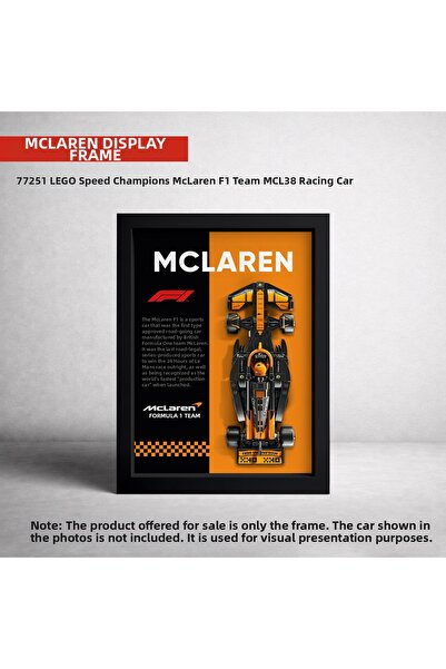 HOMEPACK Mclaren F1 Lego Exhibition Frame, Exhibition Chart, Speed Champions ...