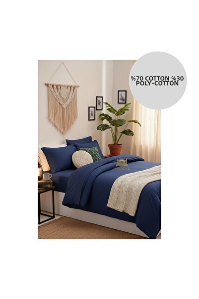 ayçiçek home Single Bedding Set 100/200 Non-Elastic Bed Sheet 150/215 Quilt S...