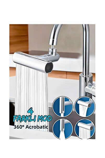 FREED TOOLS رأس صنبور من الفولاذ المقاوم للصدأ عالي الجودة، رشاش شلال بثلاث و...