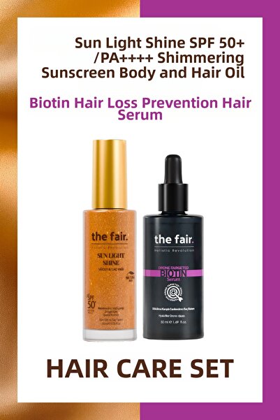 the fair. الجنية. مصل الشعر بيوتين المضاد للتساقط 50 مل وزيت الشعر الواقي من ...