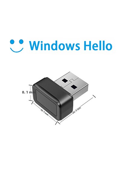 Store USB Biometric Fingerprint Reader Laptop Windows 10/11 Hello Pc Notebook