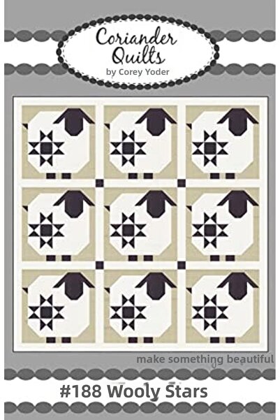 Nacario أغطية نركريوشوب كورياندر صوف قطع بنمط النجوم، رقم 1201248