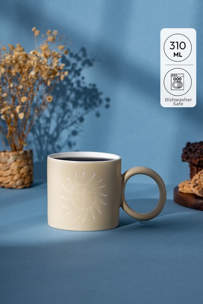 Emsan Güneş Beige Mug 310 ml