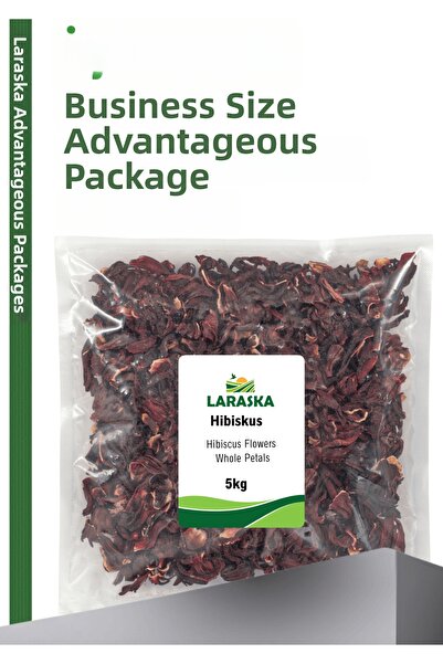 Laraska Hibiscus Tea - Pomegranate Flower - Okra Flower - Hibiscus Tea Whole 5kg