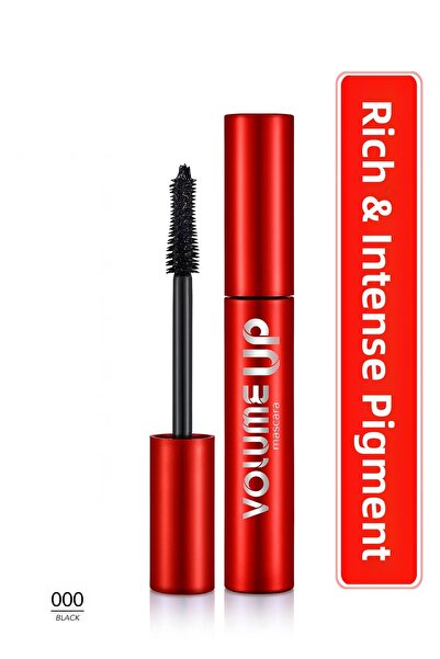 Flormar ماسكارا سوداء فعالة لزيادة الحجم وتكثيف الرموش وتعزيز اللون، 12 مل