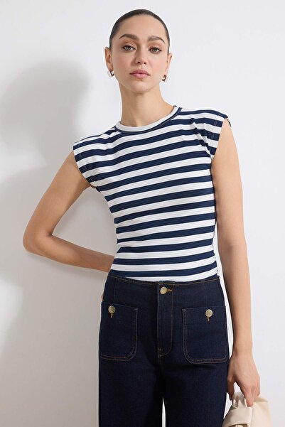 Trendyol Collection Πολύχρωμη Premium ιξώδης/μαλακό ύφασμα εφαρμοστή/στενή πλ...