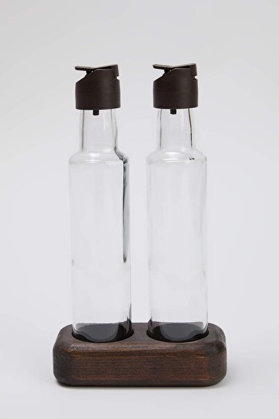 TRENDYOLMİLLA HOME طقم زيت مكون من قطعتين مع حامل خشبي 250 سي سي TPHAW26BST00000