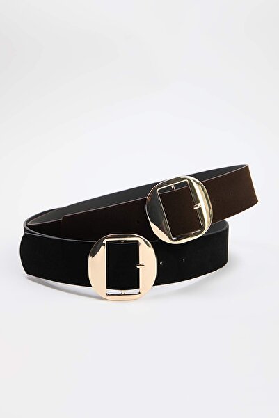Trendyol Collection 2-Pack Women's Belt Twoaw26Ke00030